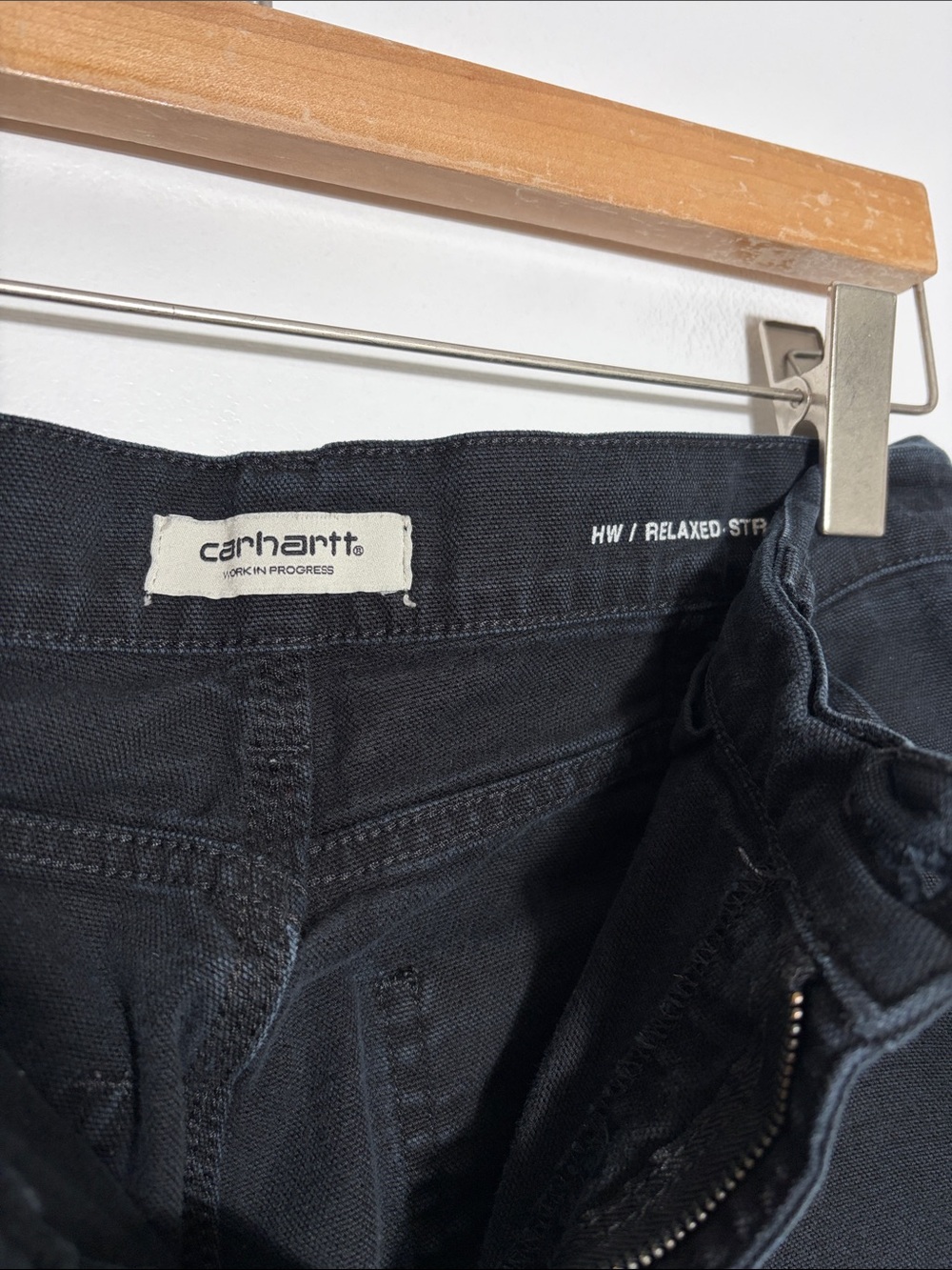Carhartt Men's Black Workwear Pants - Unbranded Size 30 - Picture 2 of 6